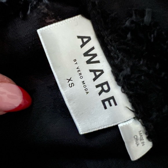 AWARE by Vera Moda black dress- XS - Picture 2 of 5
